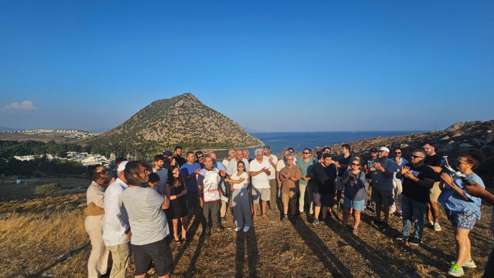 TMMOB BODRUM İKK: YAŞAM ALANLARIMIZDAN ELİNİ, GÖZÜNÜ, FİKRİNİ ÇEK; TOPRAĞIMIZA, SUYUMUZA, HAVAMIZA DOKUNMA!