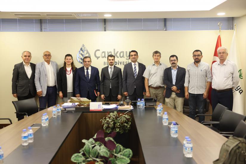 TMMOB ÇANKAYA BELEDİYESİNİ ZİYARET ETTİ